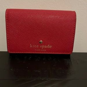 Red Kate Spade Wallet